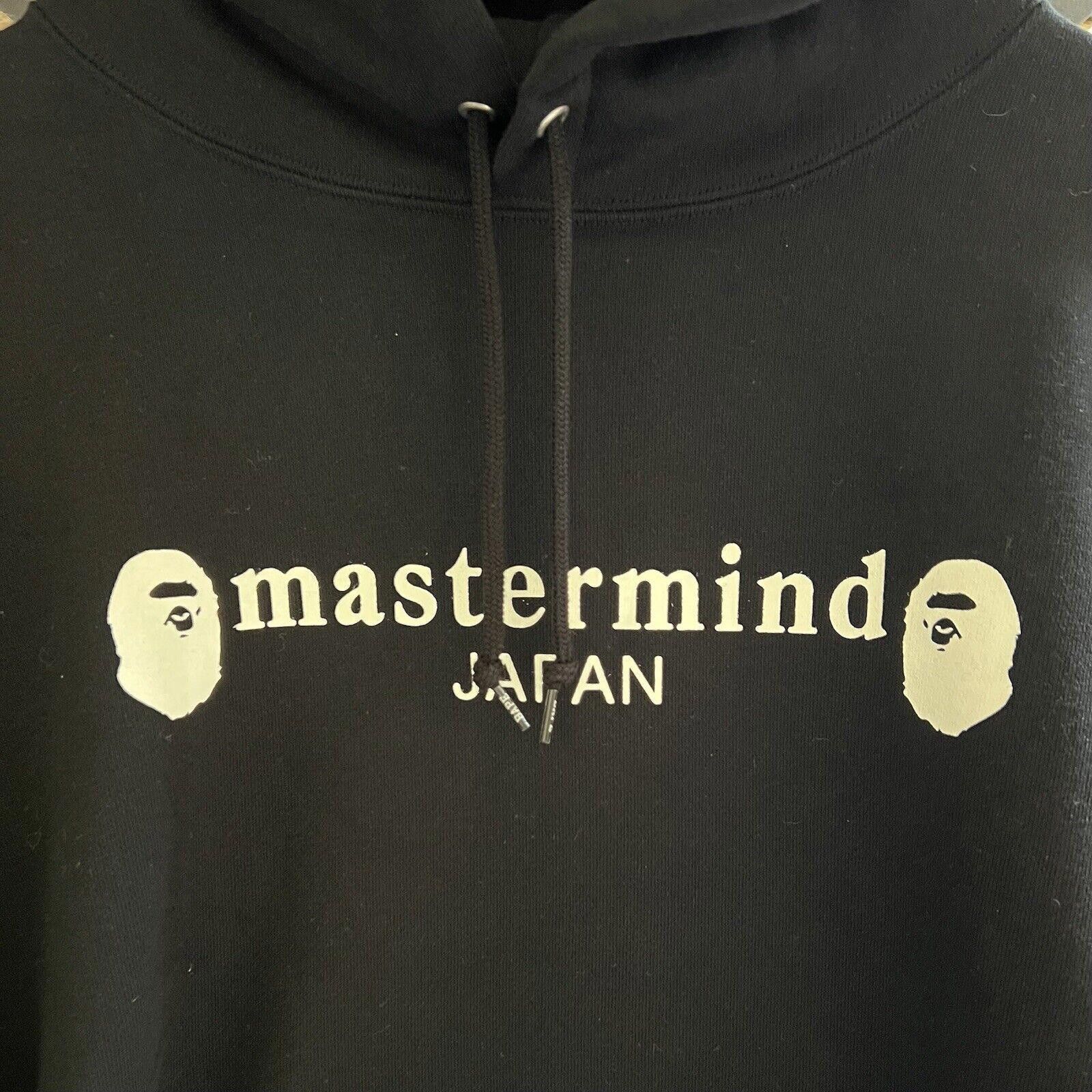 Bape × Mastermind Japan A Bathing Ape Mastermind Japan Pull Over Hoodie Black XL Size US XL / EU 56 / 4 - 1 Thumbnail