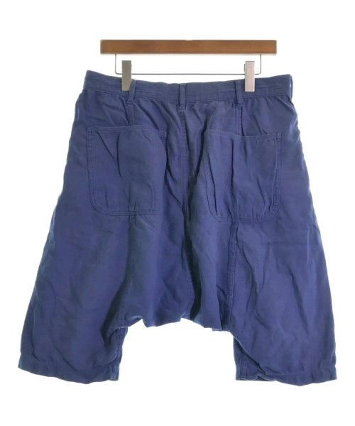Comme des Garcons Homme Plus Shorts Cotton Linen Plain Zipper Inseam Pocket Blue Size US 33 - 2 Thumbnail