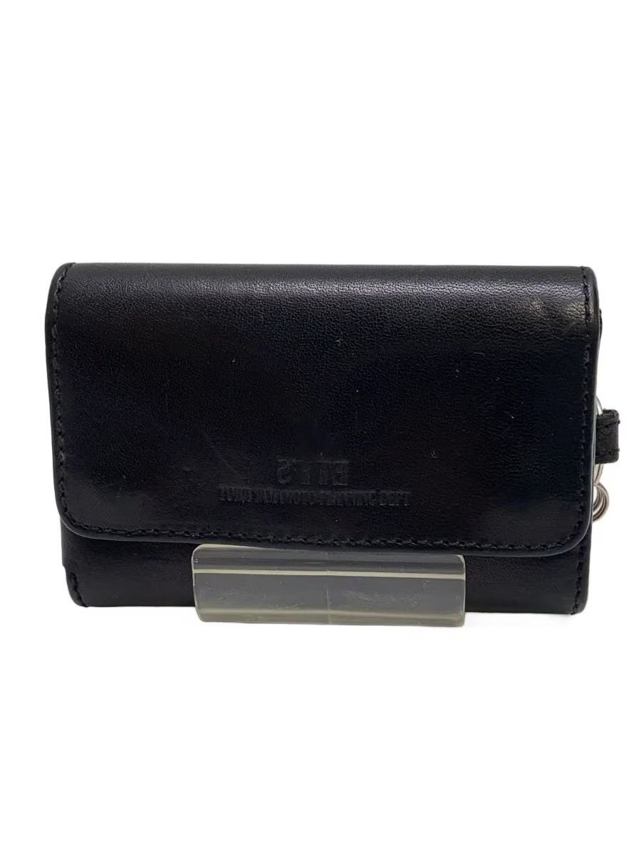 Yohji Yamamoto Logo Leather Card Wallet Size ONE SIZE - 1 Thumbnail