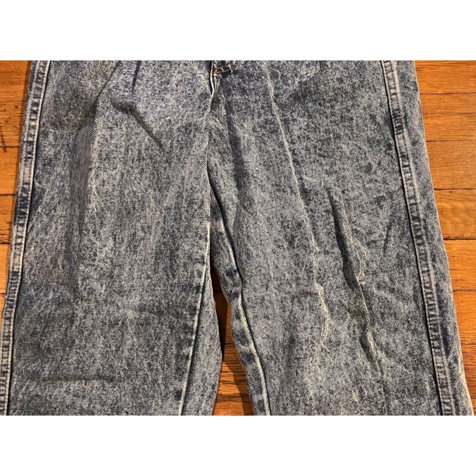 Vintage VINTAGE CHIC CHIC Regal High Waist Mom Jeans Jeans 11 Petite Blue Acid Wash 80s 90s Grunge Hipster Retro Womens Girls Mens Size 32" / US 10 / IT 46 - 3 Thumbnail