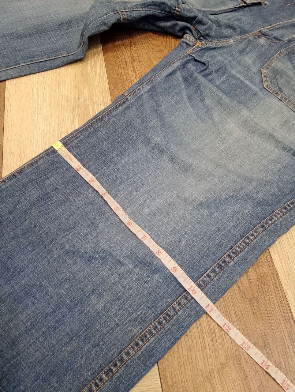 CABANE de ZUCCa RARE CABANE DE ZUCCA BY ISSEY MIYAKE BLUE CARGO JEANS Size US 36 / EU 52 - 25 Thumbnail