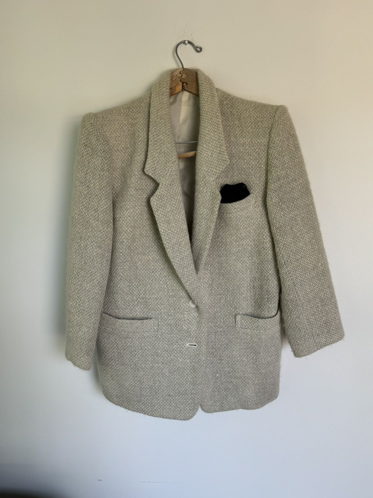 Japanese Brand × Vintage Vintage Bordeaux Rouge Blazer Japan Wool Mohair Sports Coat Size XS / US 0-2 / IT 36-38 - 11 Thumbnail