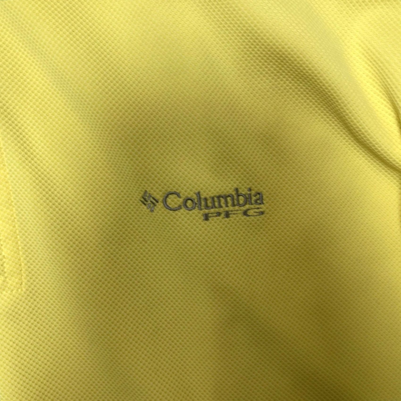 Vintage Columbia PFG Polo Shirt Mens XL Yellow Short Sleeve Fishing Casual Shirt Mens XL Yellow PFG Logo Embroidered Size US XL / EU 56 / 4 - 2 Thumbnail