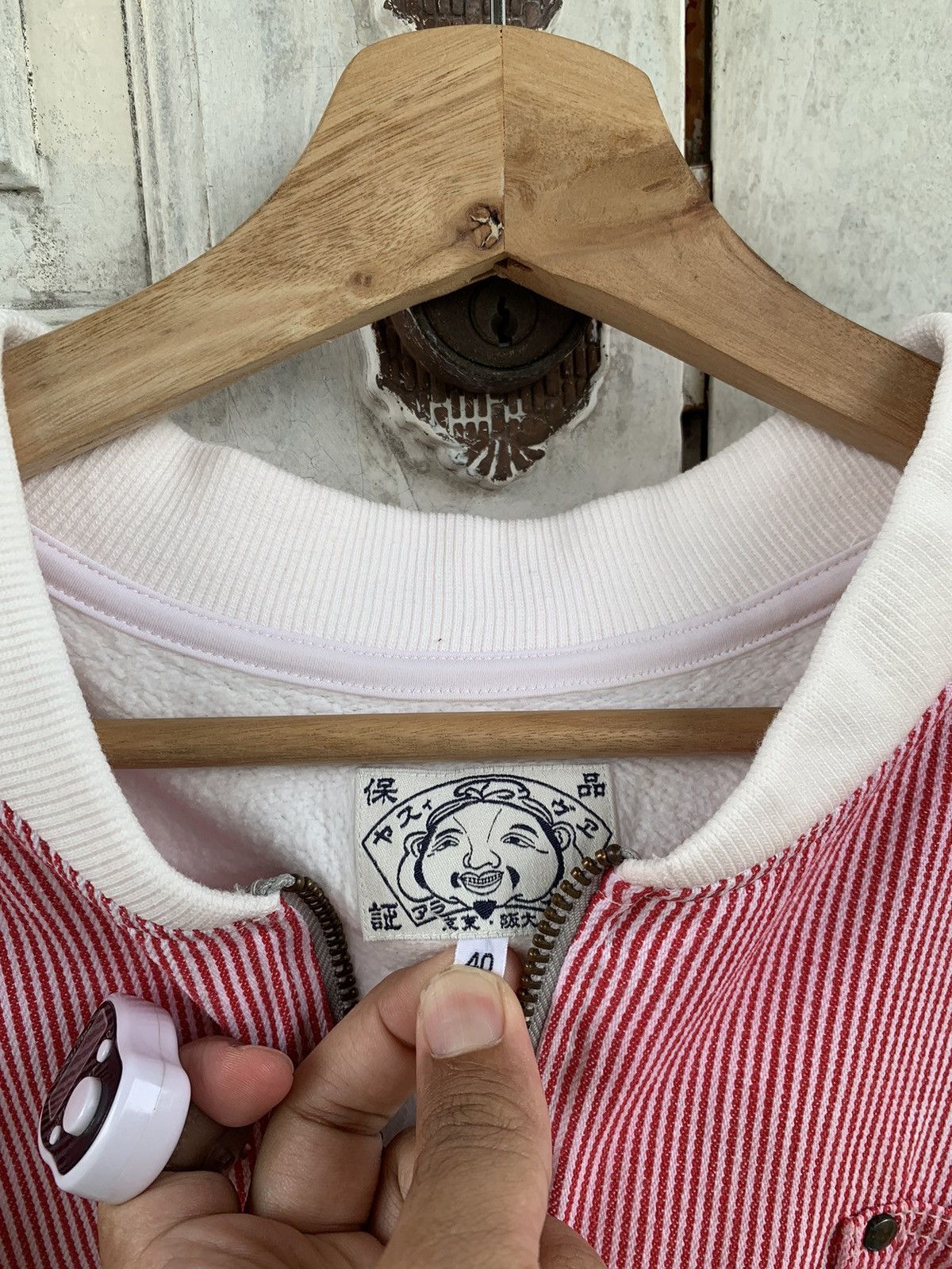 Evisu VINTAGE EVISU STRIPE POCKET TEE KNOTWEAR Size US M / EU 48-50 / 2 - 5 Thumbnail