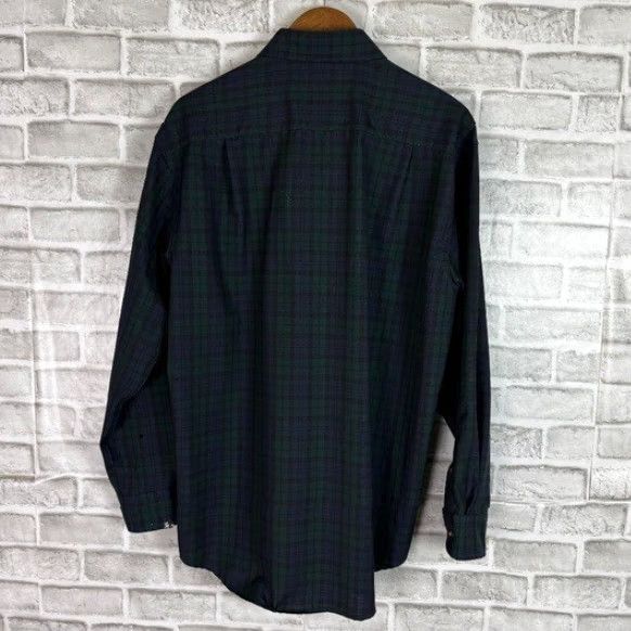 Pendleton Pendleton Shirt Button-Up Plaid Wool MEDIUM Men Regular Green Long Sleeve Chest Pocket Button-Down Vintage/Outdoor Size US M / EU 48-50 / 2 - 4 Thumbnail