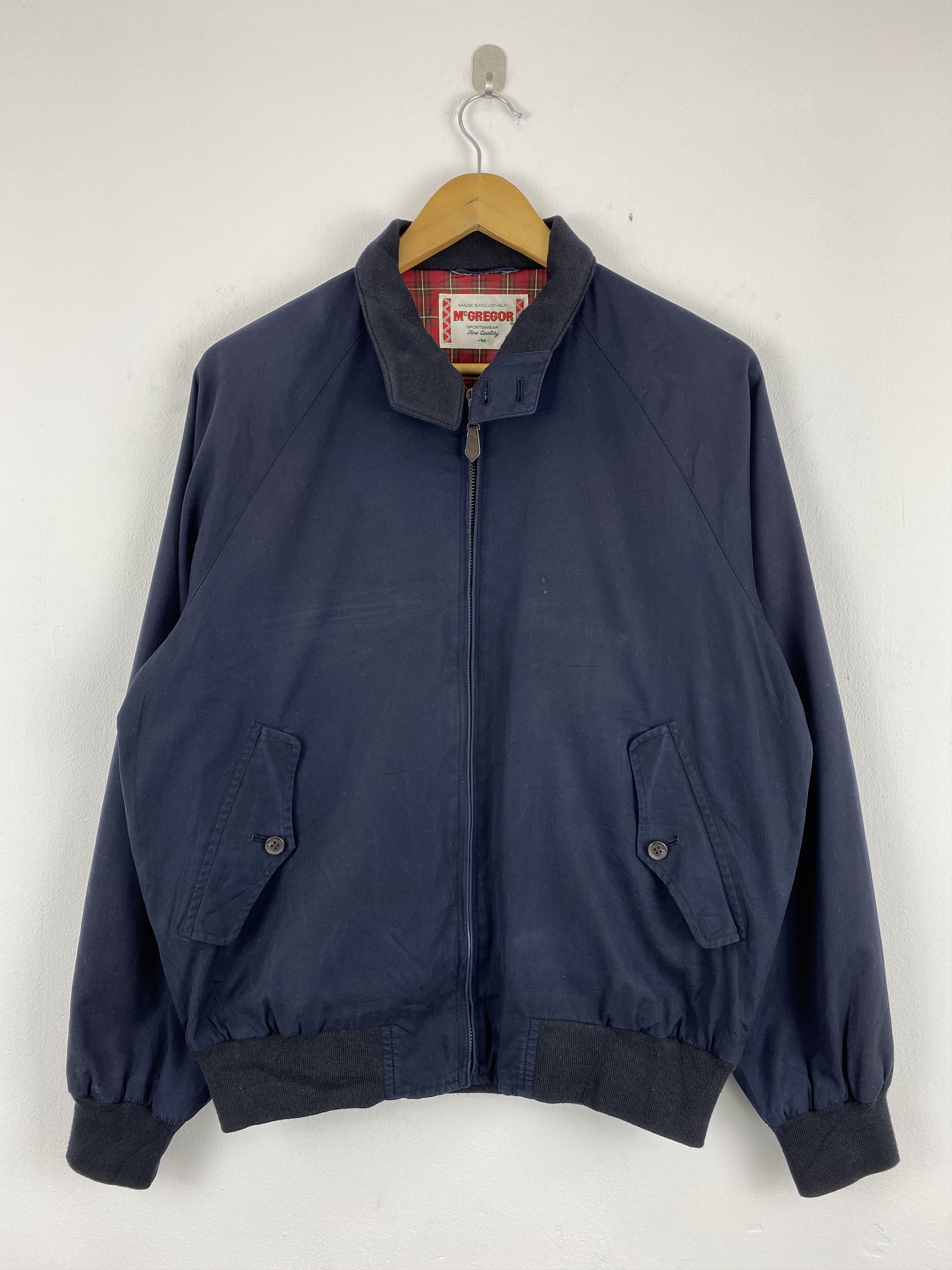 McGregor Vintage Mcgregor Sportwear Zipper Up Bomber Jacket Size US M / EU 48-50 / 2 - 1 Thumbnail