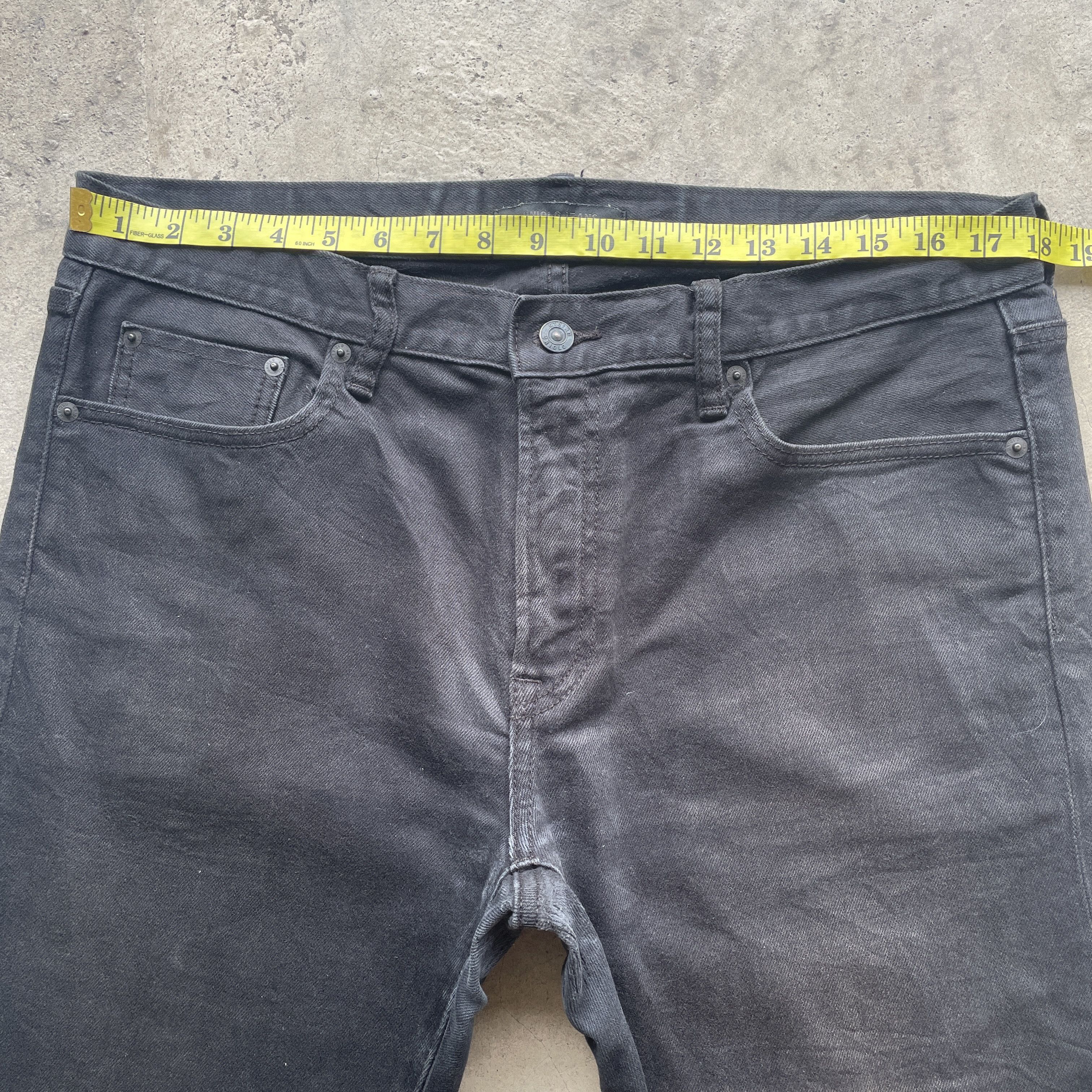 Japanese Brand Vintage Japanese Brand Black Jeans Denim Pants W36 Size US 36 / EU 52 - 5 Thumbnail