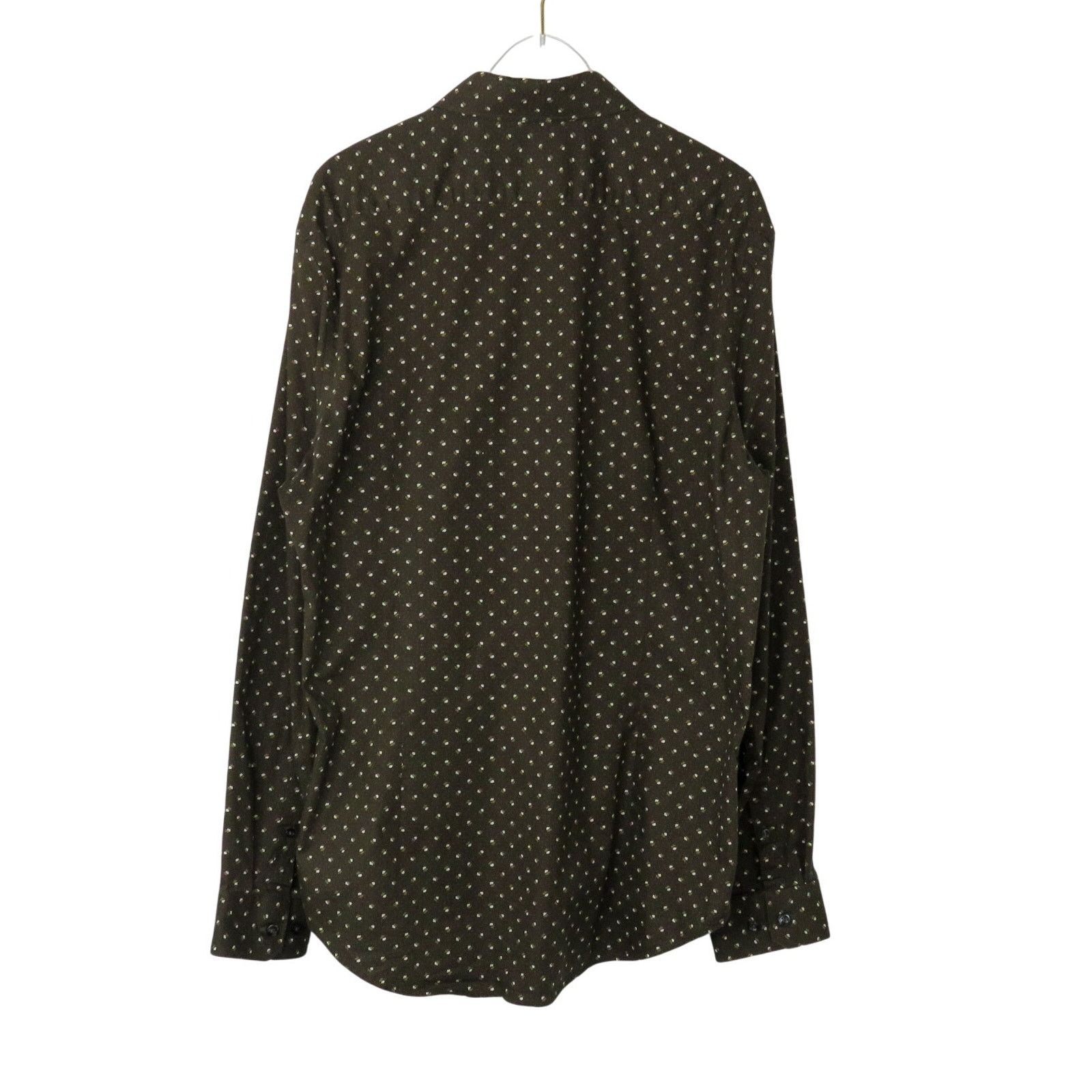 Express Express Slim 1MX Green Floral Button Down Dress Shirt Medium Size US M / EU 48-50 / 2 - 3 Thumbnail