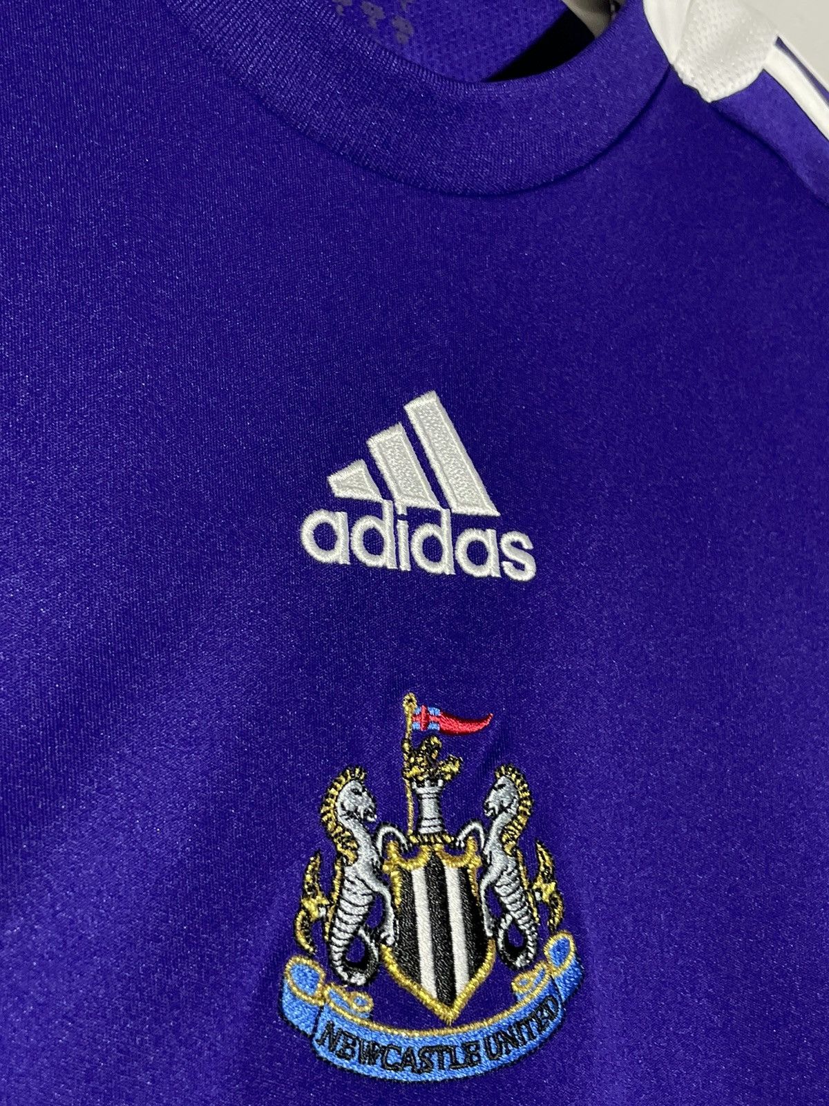 Adidas Newcastle United Adidas 2008/09 Away Y2k Football Shirt Size US S / EU 44-46 / 1 - 4 Thumbnail