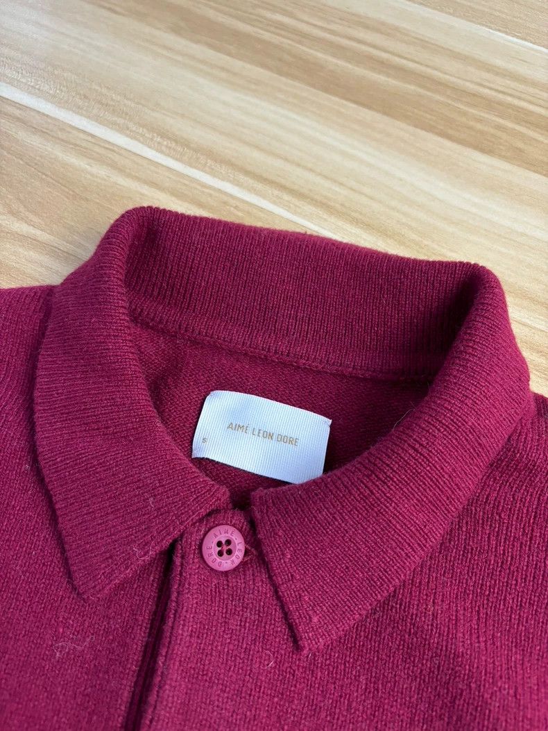 Aime Leon Dore Aime Leon Dore ALD Striped Knitted Wool Blend Polo-neck Swe Size US S / EU 44-46 / 1 - 7 Thumbnail