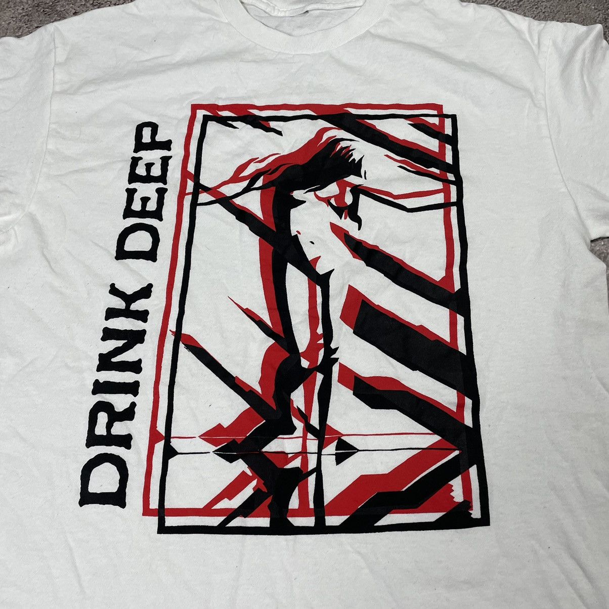 Band Tees Vintage Y2K Tee Drink Deep Dead Face 666 Devil M Size US M / EU 48-50 / 2 - 5 Thumbnail