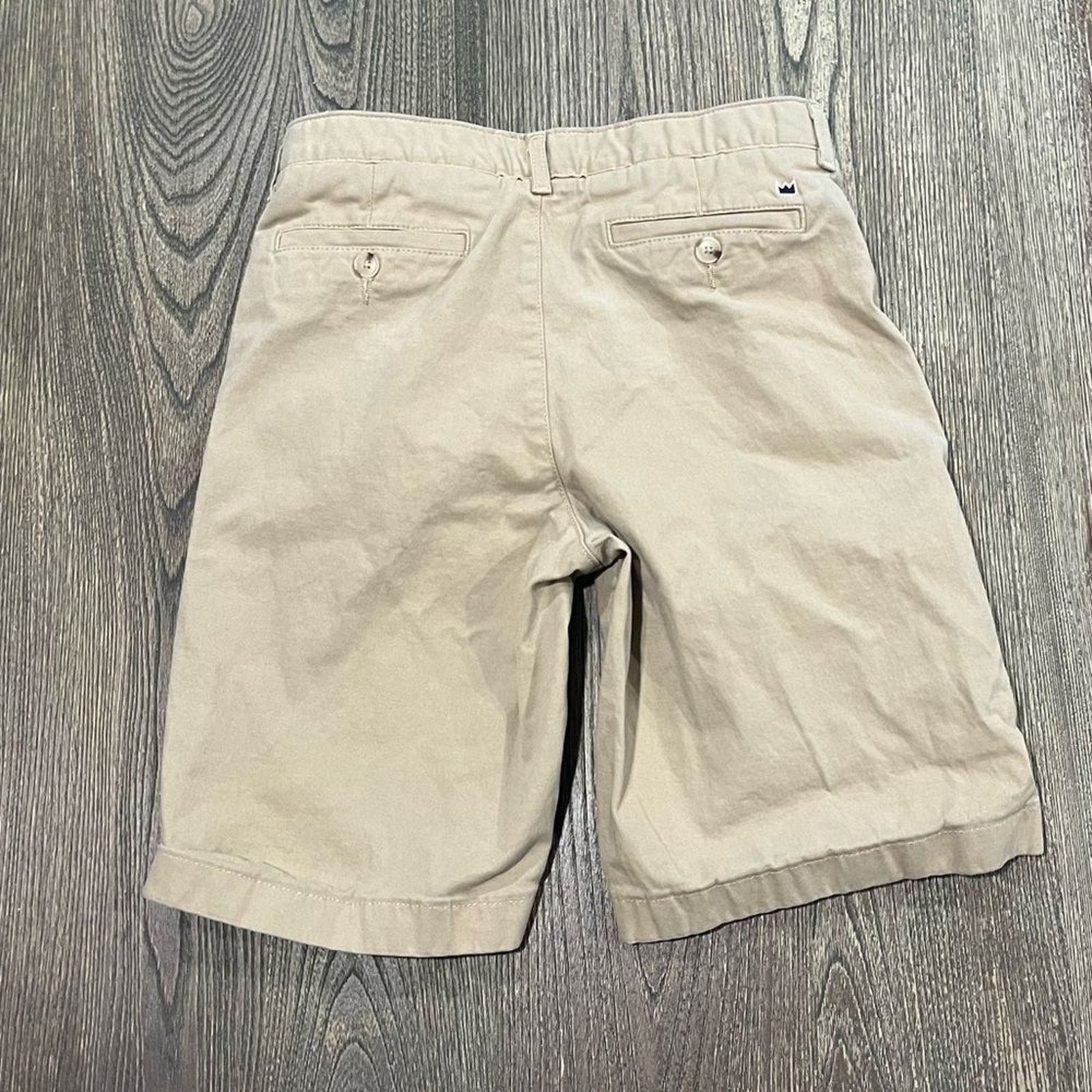Vintage Crown & Ivy Boys Youth Motion Flex Shorts Flat Khaki16R Size US 32 / EU 48 - 7 Thumbnail