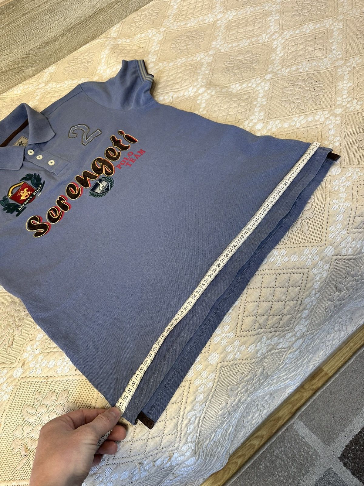 Beverly Hills Polo Club 🔥 Beverly Hills Polo Club Chief Keef Y2K Rugby T Shirt Size US M / EU 48-50 / 2 - 8 Thumbnail