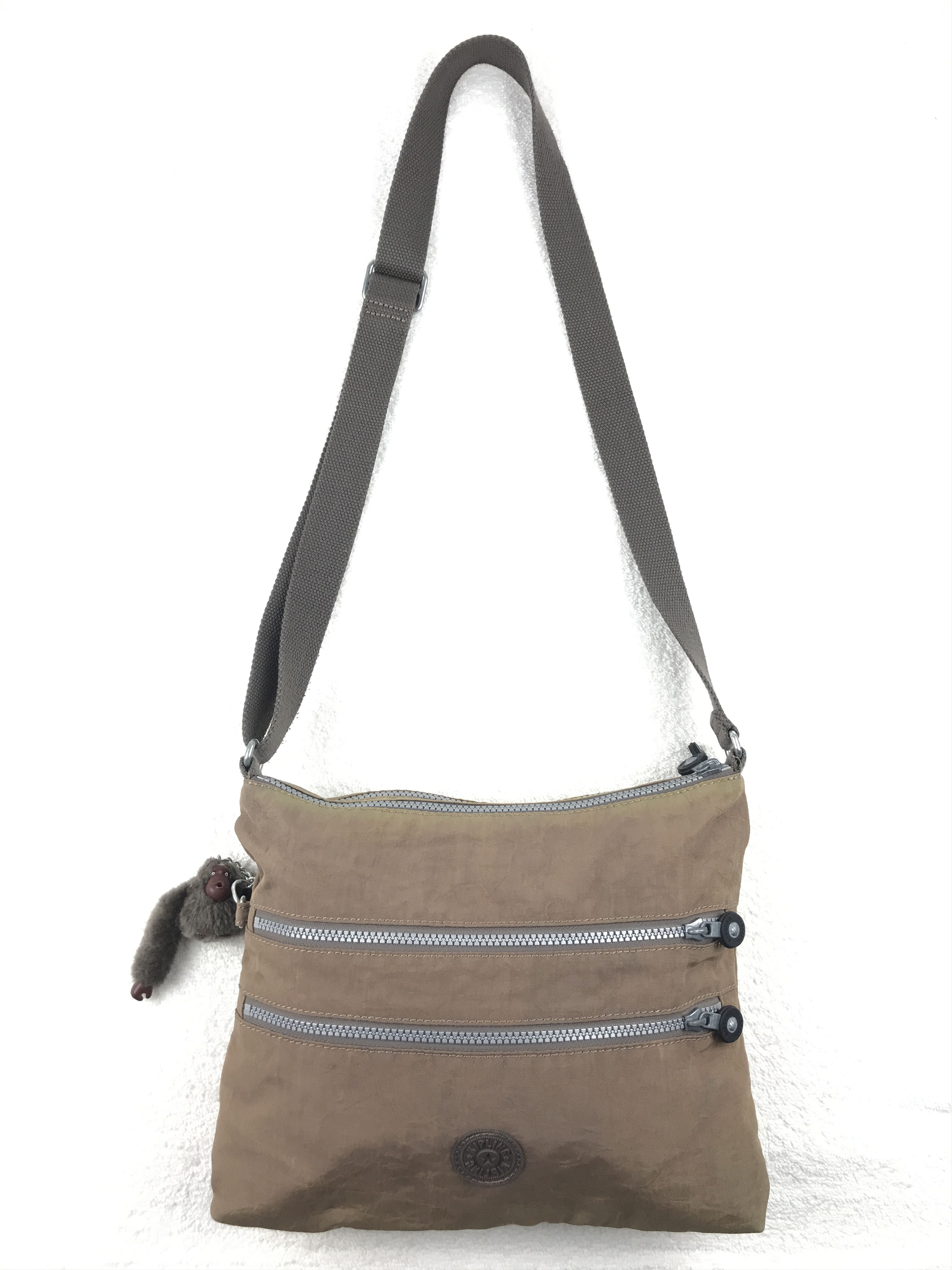 image of Vintage Kipling Crossbody Bag in Brown, Women's