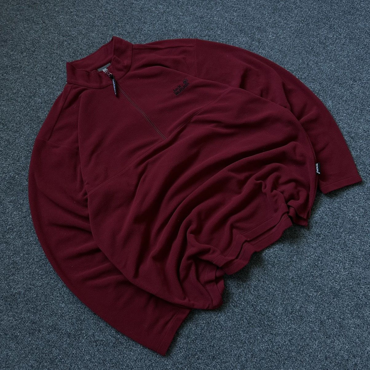 Jack Wolfskin VTG Gore-crop 1/4 Zip Fleece Jack Wolfskin Size 3XL Y2K 00s Size US XXL / EU 58 / 5 - 1 Thumbnail