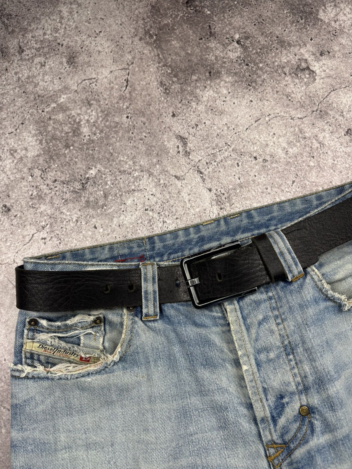 Japanese Brand 00’S NUMBER NINE STYLE OPIUM LEATHER Y2K BELT JAPANESE Size ONE SIZE - 2 Thumbnail