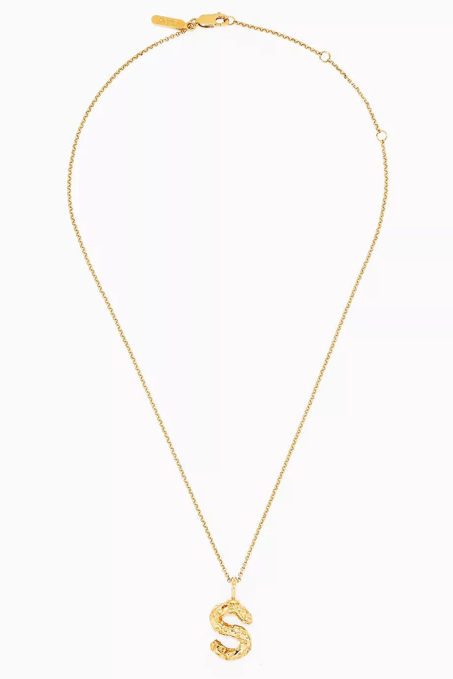Chloe o1loc1c0425 Size: OS / Alphabet Necklace in Gold Size ONE SIZE - 3 Thumbnail