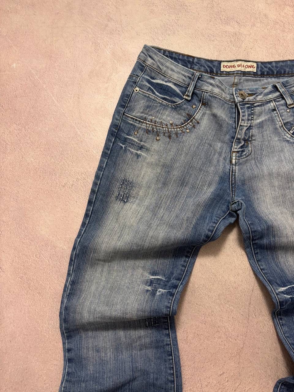 Vintage Japanese Clash Junya Watanabe style distressed pants jeans Size US 30 / EU 46 - 4 Thumbnail