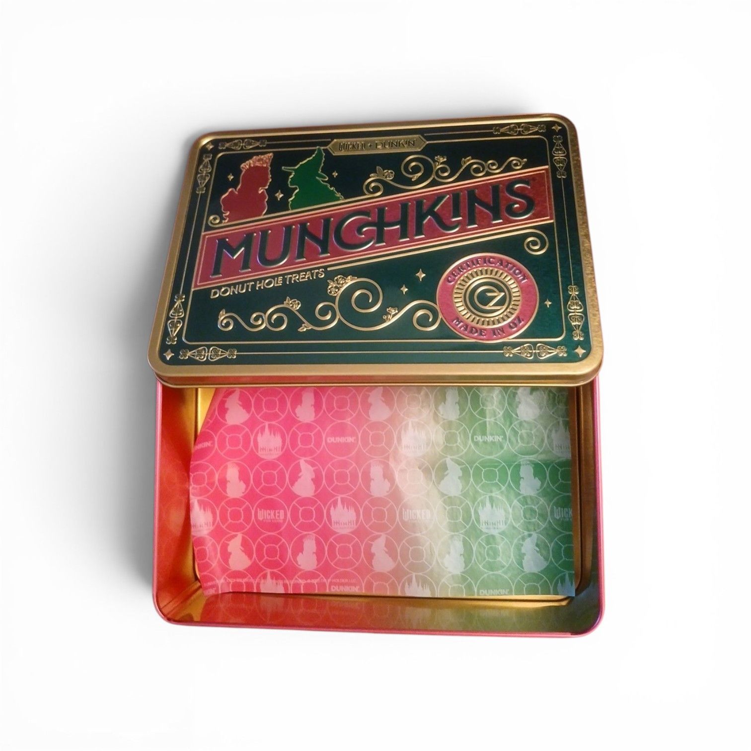 Universal Studios Wicked X Dunkin Limited Edition Tin NWT Size ONE SIZE - 2 Thumbnail