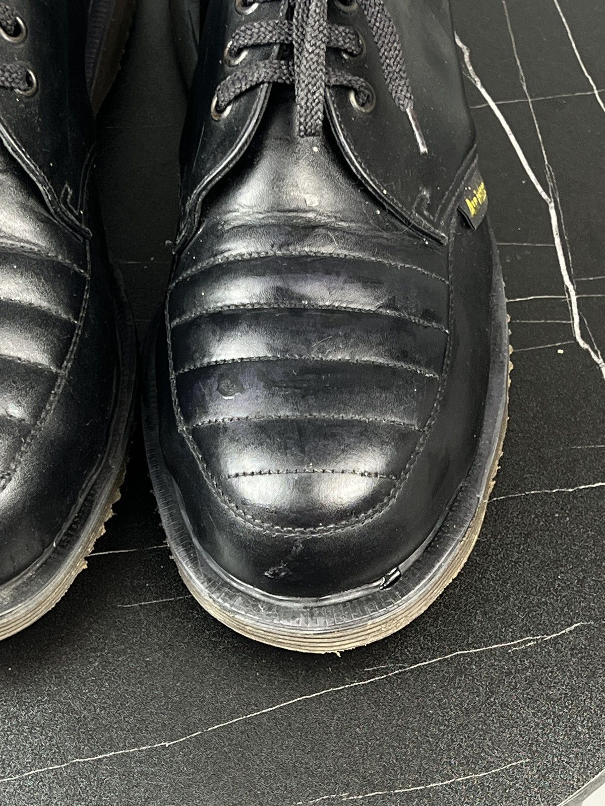 Dr. Martens × Leather 1979 Dr.Martens Safety Leather Shoes (Y0588) Size US 8 / EU 41 - 5 Thumbnail