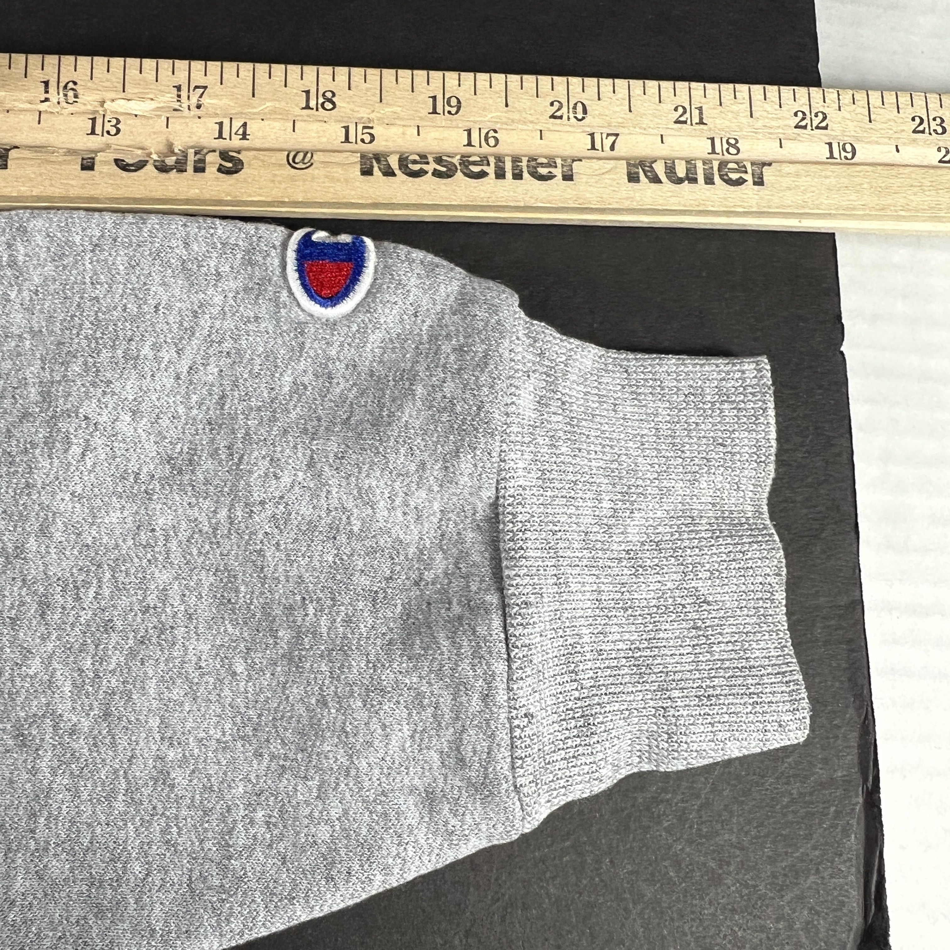 Champion × NCAA × Vintage Y2K Champion Texas A&M Aggies Sweatshirt Grey Faded Crewneck Size US M / EU 48-50 / 2 - 13 Thumbnail