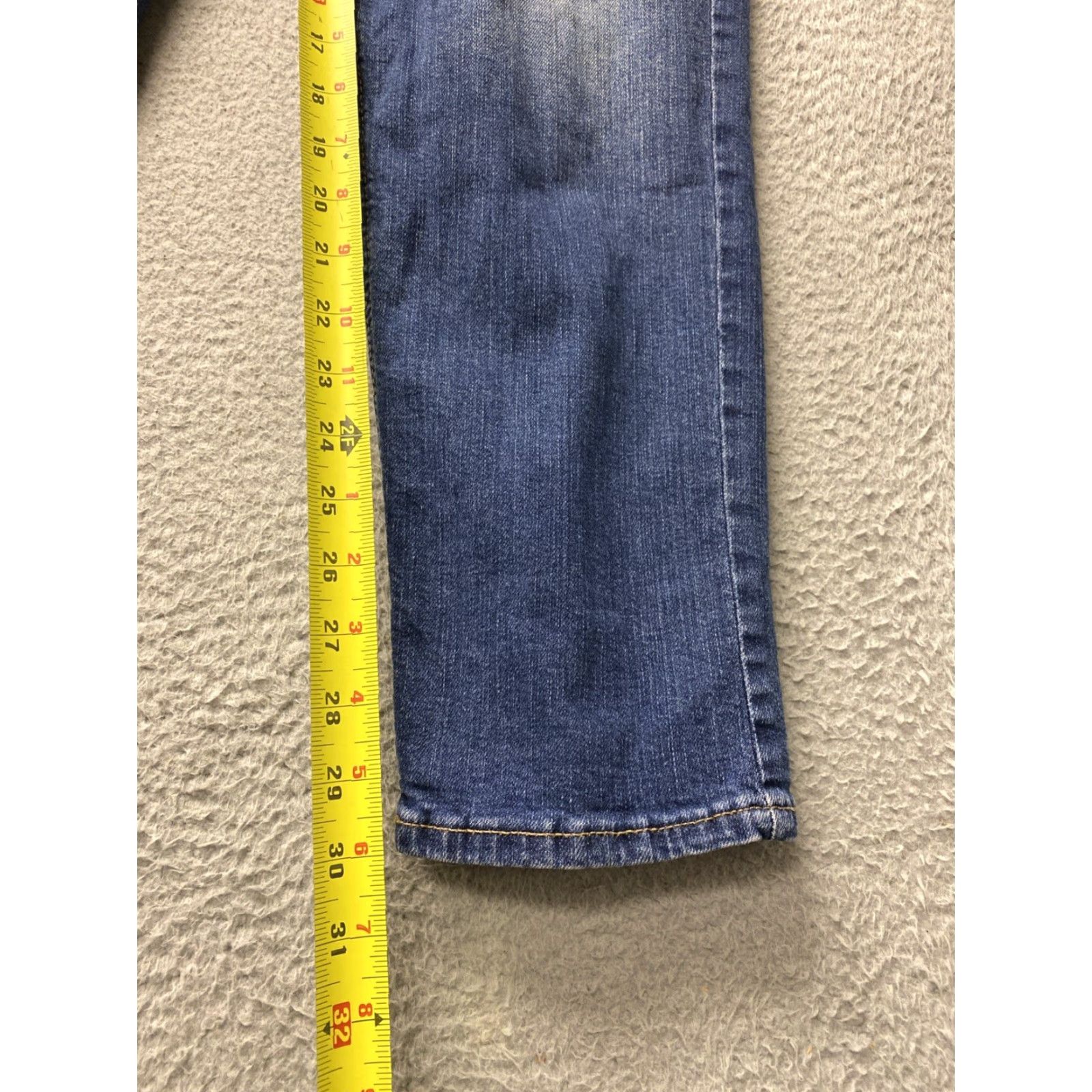 Banana Republic Banana Republic Jeans Womens 30/10R Blue Denim Slim Casual Straight Zip 0508 Women Size 30" / US 8 / IT 44 - 6 Thumbnail