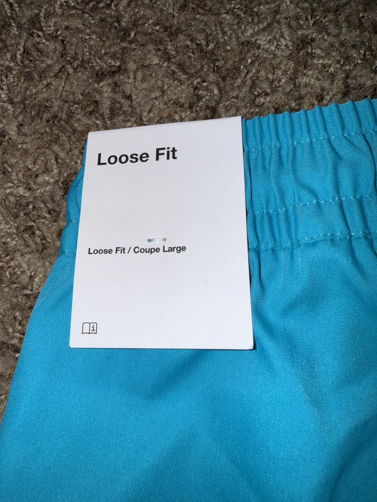 Nike Air Jordan Women's Woven Blue Aqua Shorts Size 32" / US 10 / IT 46 - 10 Thumbnail
