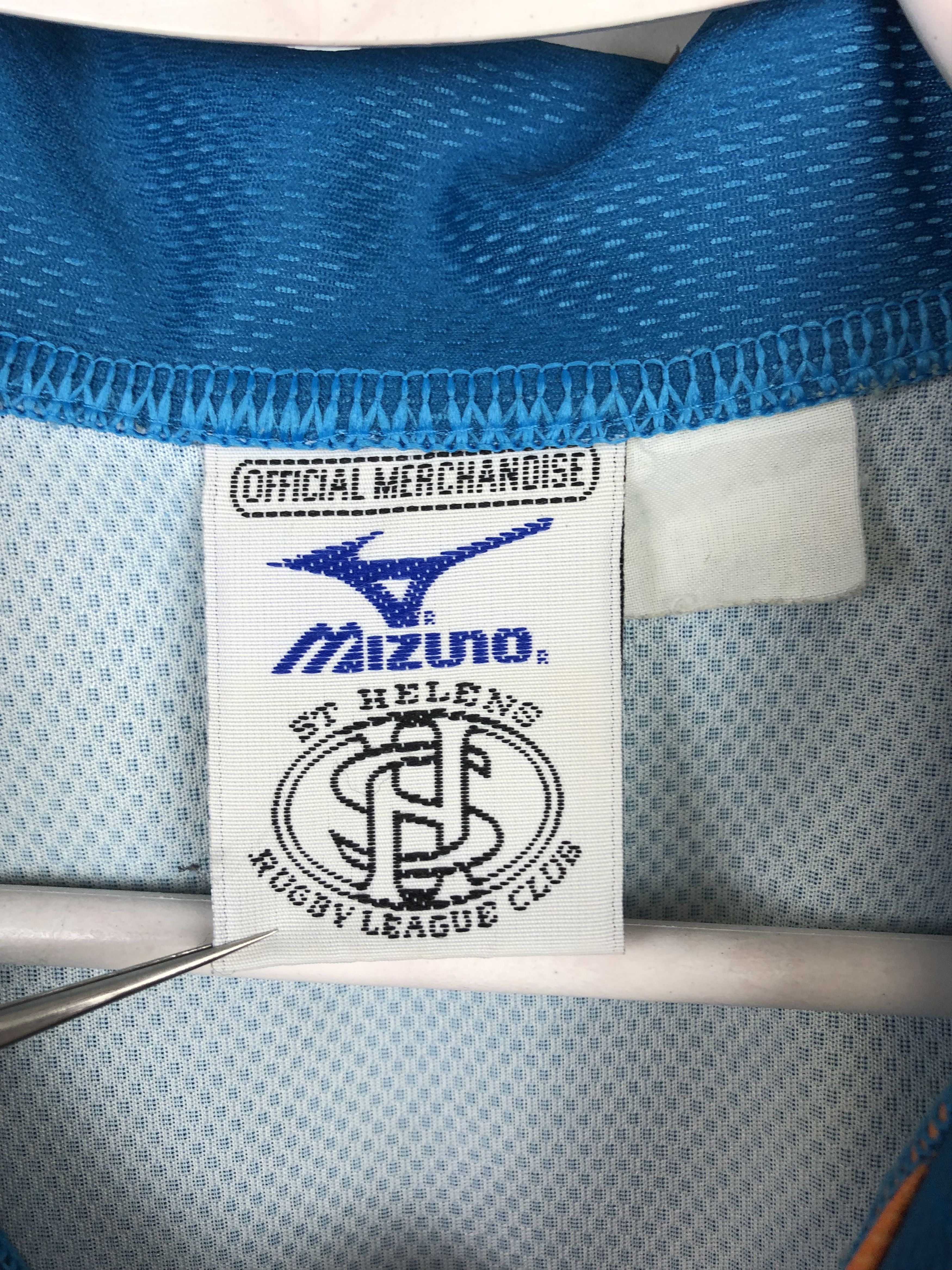Vintage Vintage St Helens RFC Mizuno Rugby Union Shirt Jersey Trikot Size US XL / EU 56 / 4 - 4 Thumbnail