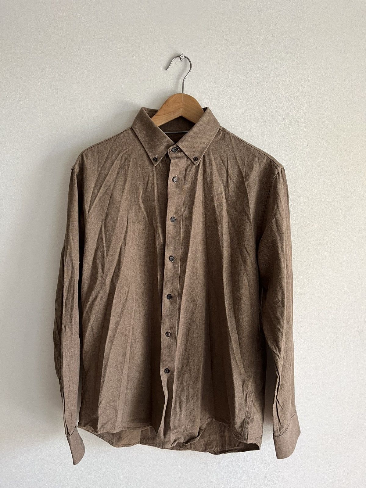 Joseph A Bank Reserve Cashmere Button Up Plaid Flannel Cozy