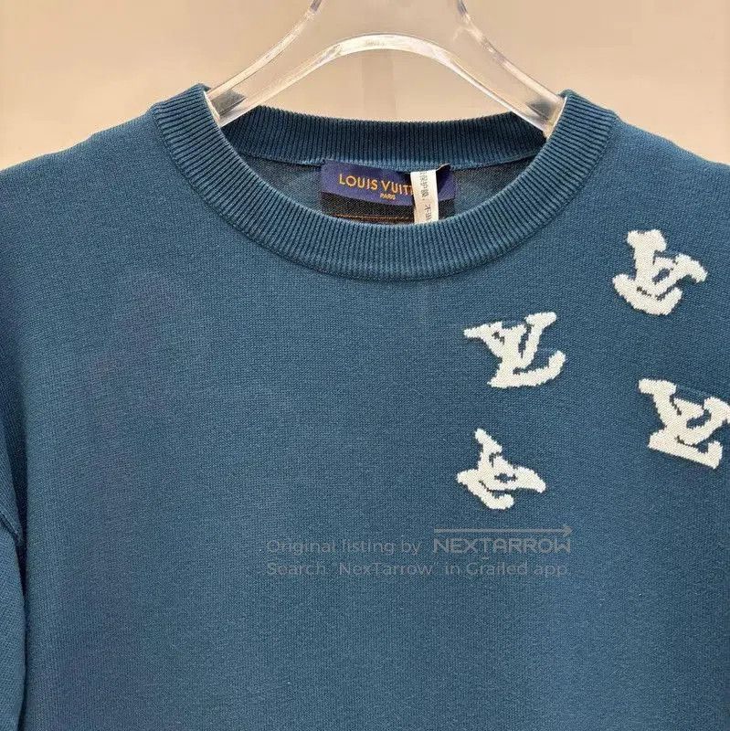 Louis Vuitton Louis Vuitton Summer Cotton Embroidered T-Shirt . Size US L / EU 52-54 / 3 - 2 Thumbnail