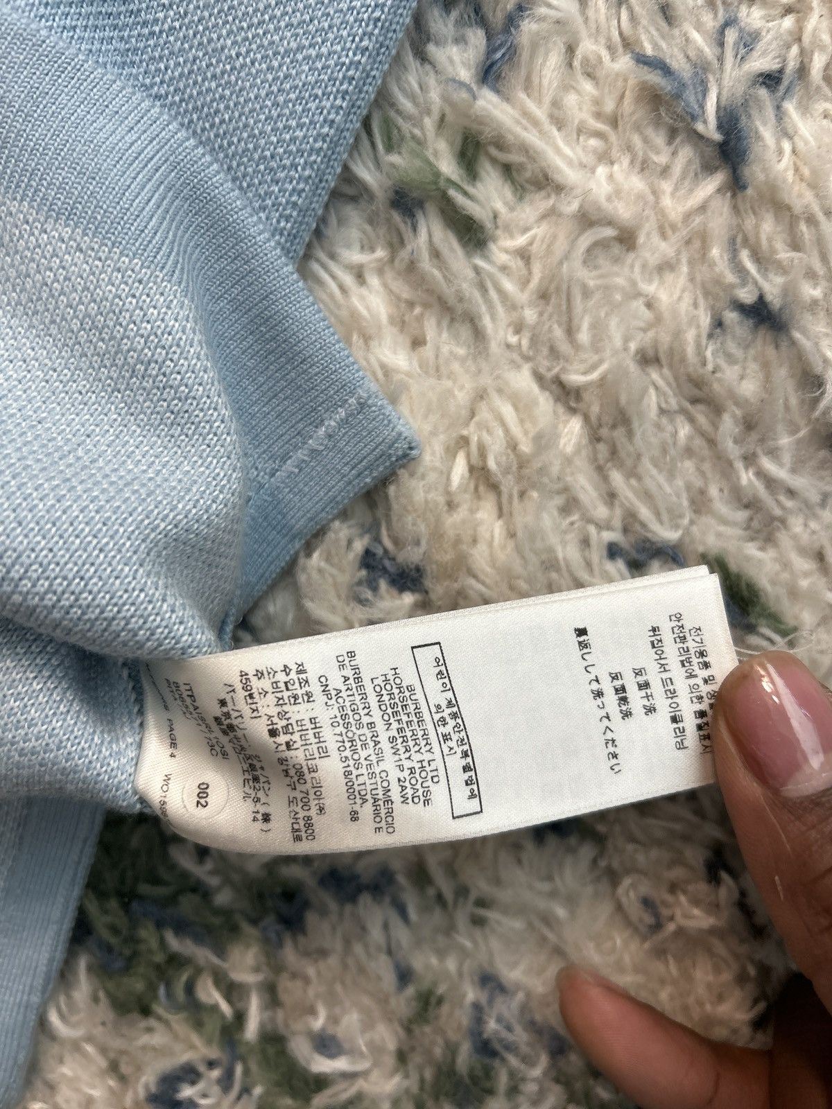 Burberry Burberry Polo Size US XXL / EU 58 / 5 - 3 Thumbnail