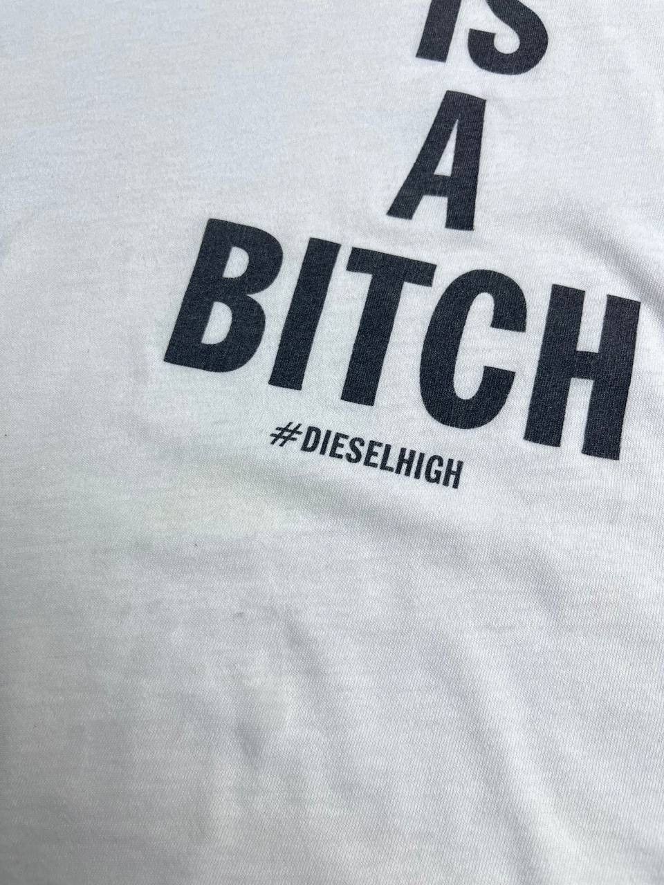 Diesel × Vintage VINTAGE DIESEL KARMA IS A BITCH OPIUM T-SHIRT M Size US M / EU 48-50 / 2 - 2 Thumbnail