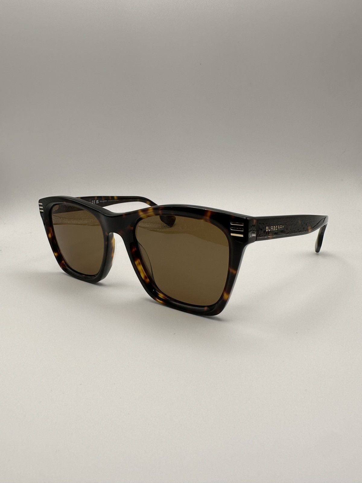 Burberry Burberry Acetate Tortoise Sunglasses Size ONE SIZE - 1 Thumbnail