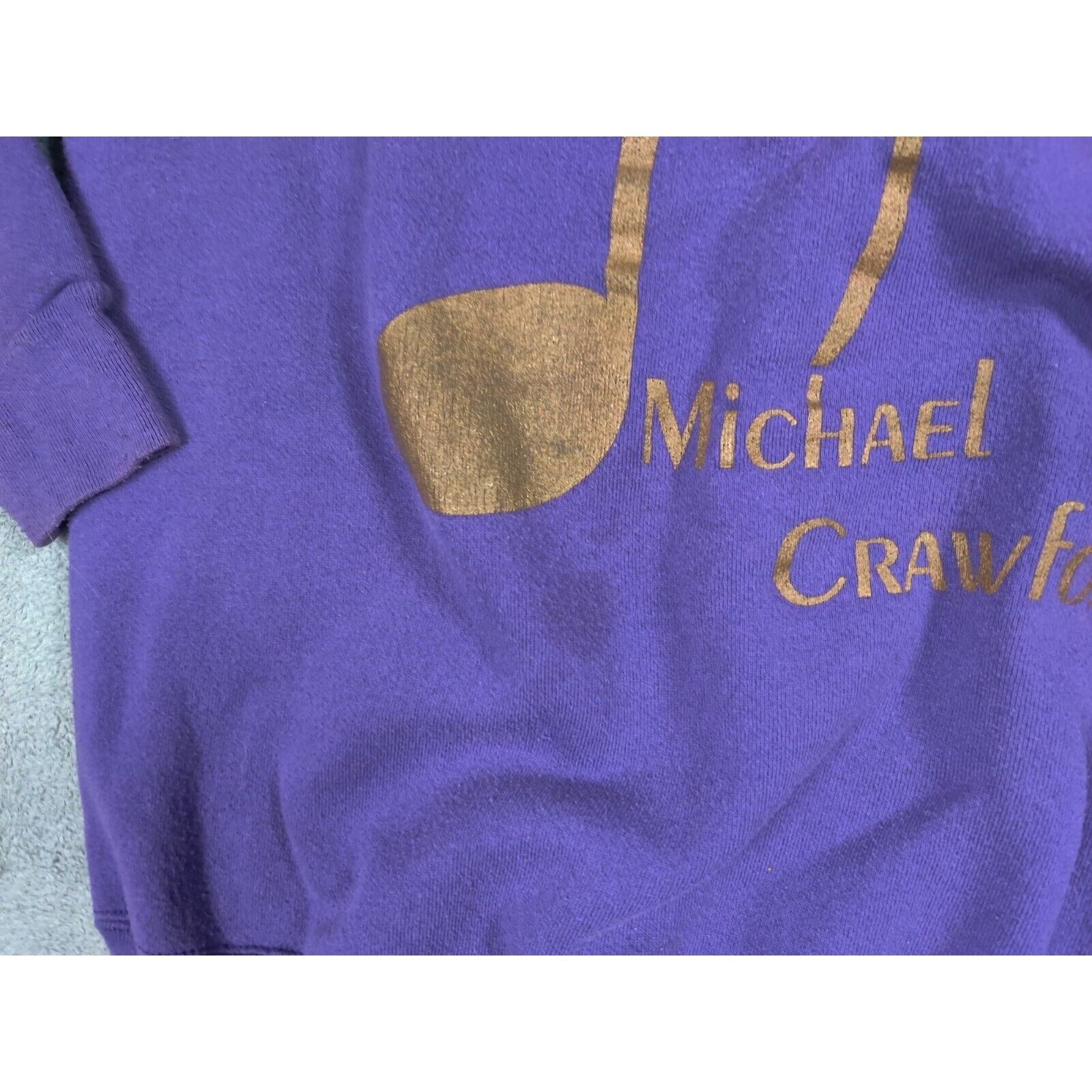 Other VINTAGE Michael Crawford Sweater Adult Mens Large Purple Size US L / EU 52-54 / 3 - 12 Thumbnail