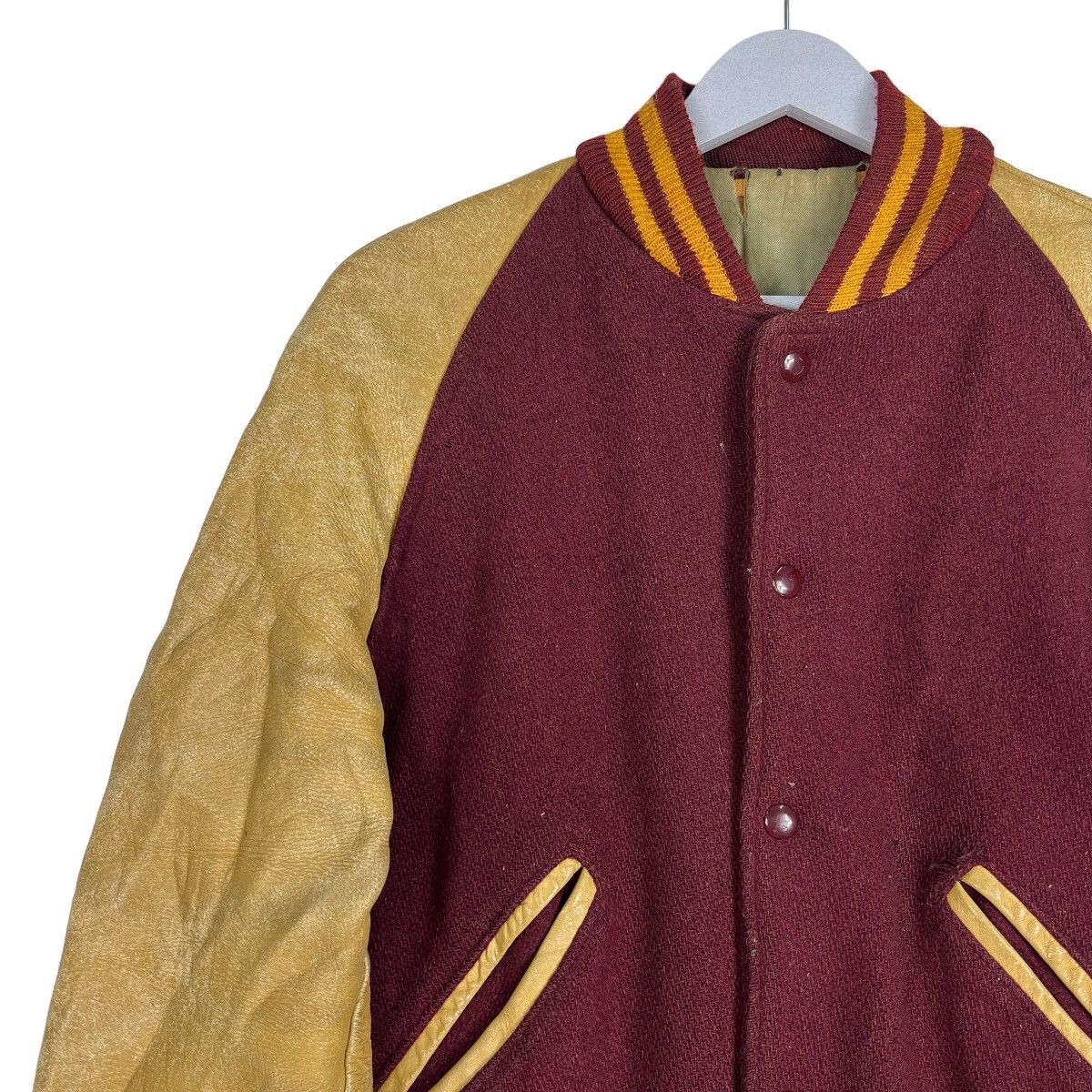 Other 🔥 50s VINTAGE VARSITY STADIUM JACKET Size US M / EU 48-50 / 2 - 7 Thumbnail