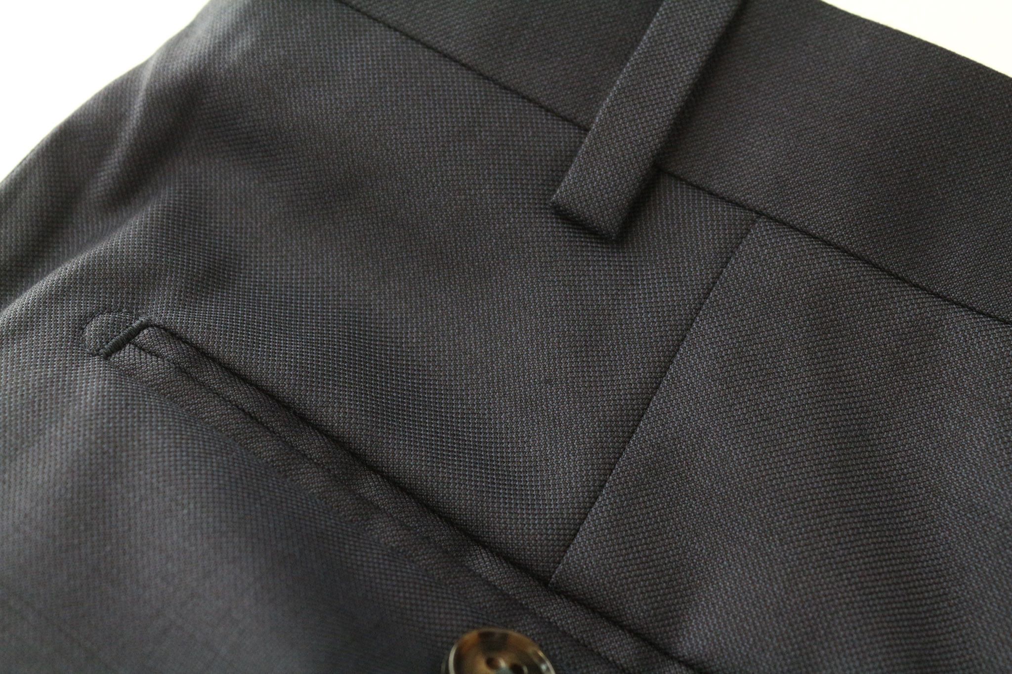 Suitsupply LA SPALLA UK38S Blue Wool 2 Piece Suit 75700 Size 38S - 10 Thumbnail