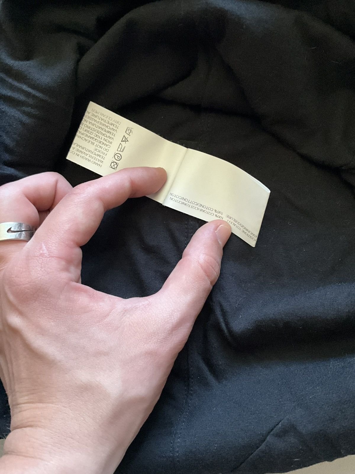 Rick Owens Rick Owens Sphinx F/W 15 Longsleeve Archive Double Layer Size US M / EU 48-50 / 2 - 7 Thumbnail