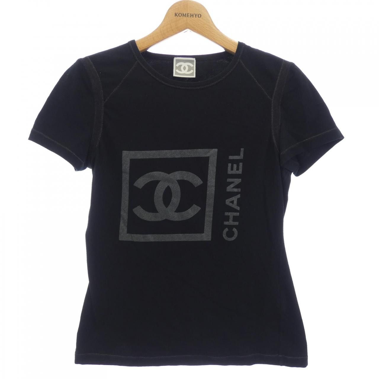 Chanel Chanel T-shirt Textile T-Shirts P30784K00445 07P DUTY FREE for USA
