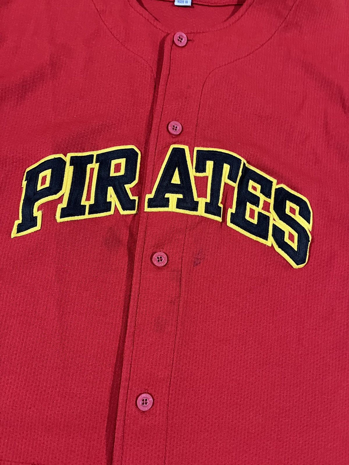 MLB × Starter × Vintage Crazy Vintage 90s Pittsburgh Pirates MLB Starter Jersey Size US XL / EU 56 / 4 - 3 Thumbnail