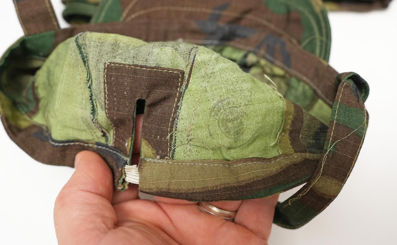 Other Rare Repurposed ERDL Camo Hat US Fabric - Vietnam Find Size ONE SIZE - 3 Thumbnail