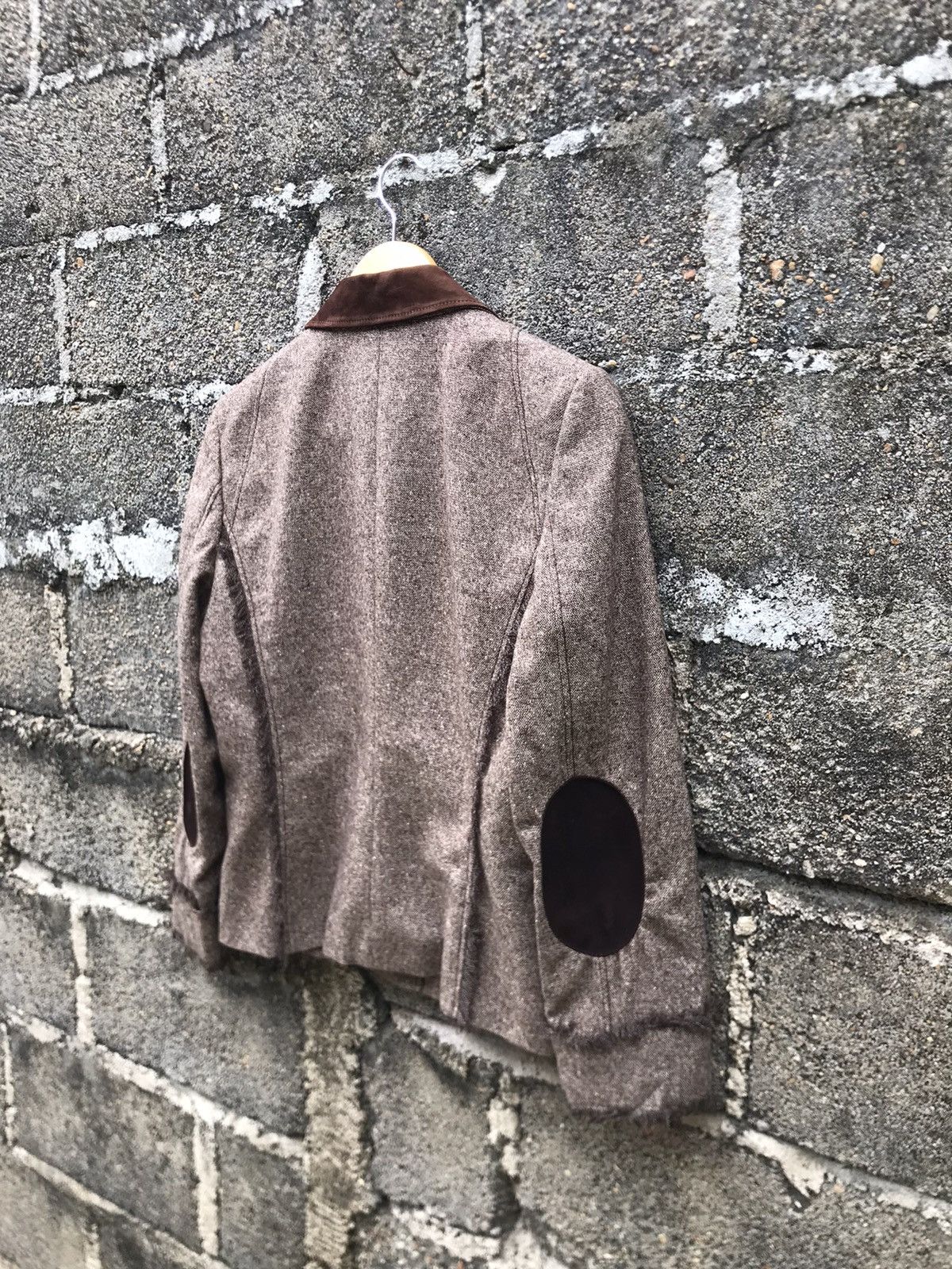 Les Copains 💥Luxury Les Copains Leather Collar Jacket Size M / US 6-8 / IT 42-44 - 14 Thumbnail