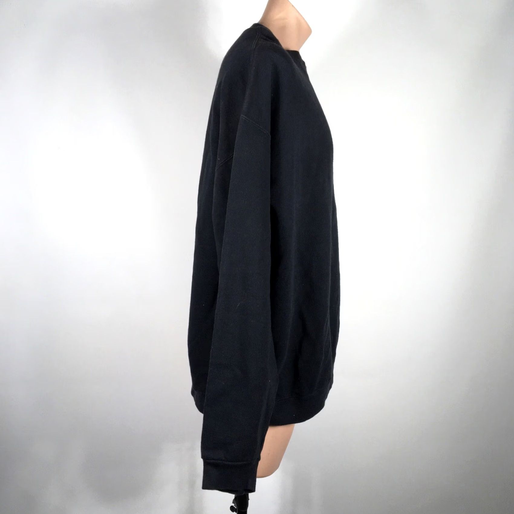 Delta VTG 90s Preserve Marine Life Earth Everyday San Diego Black Sweatshirt XL USA Delta Grunge Long Sleeve Cotton Blend Decorated Kid? Size US XL / EU 56 / 4 - 4 Thumbnail
