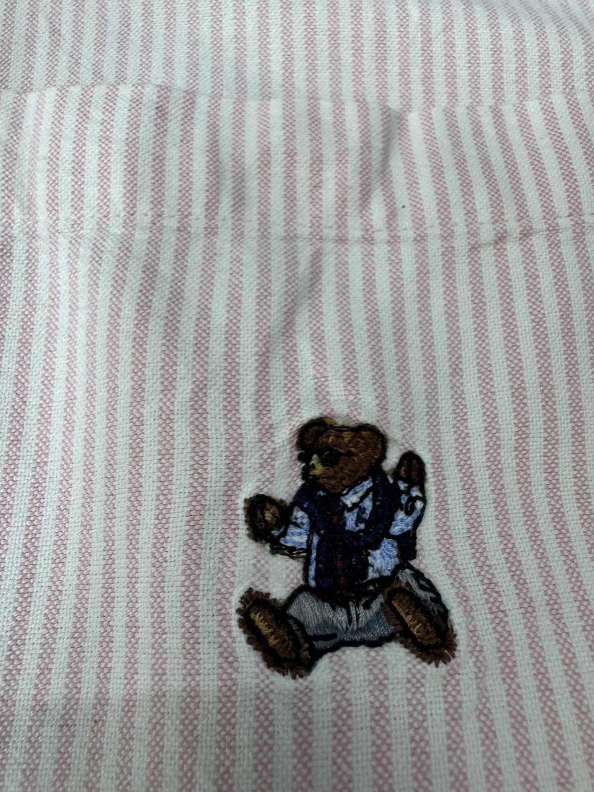 Polo Ralph Lauren Polo shirt jacket teddy bear oxford stripe pajamas Size S / US 4 / IT 40 - 7 Thumbnail