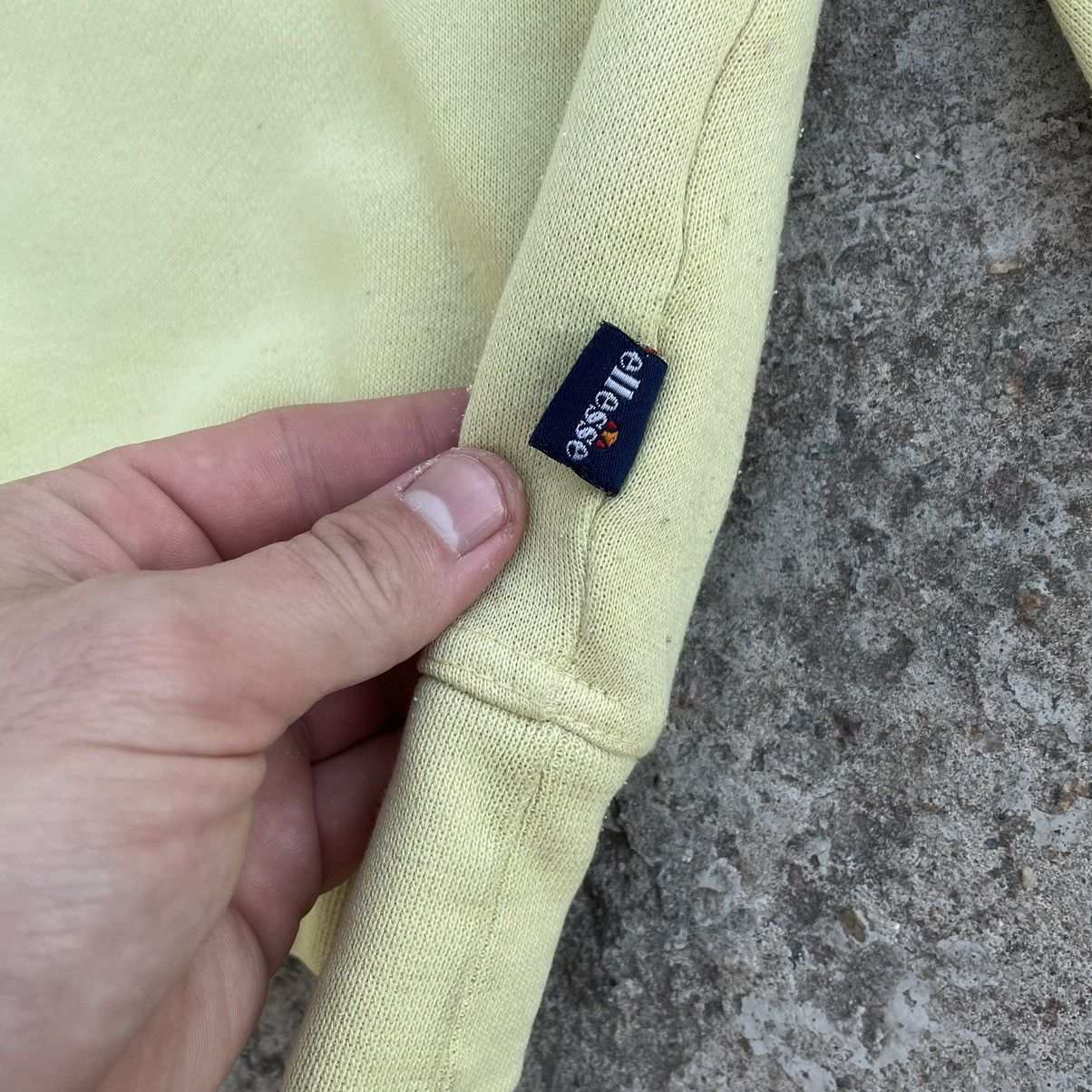 Ellesse × Vintage Vintage Yellow Sweatshirt Big Logo Y2K 90s USA Size US M / EU 48-50 / 2 - 4 Thumbnail