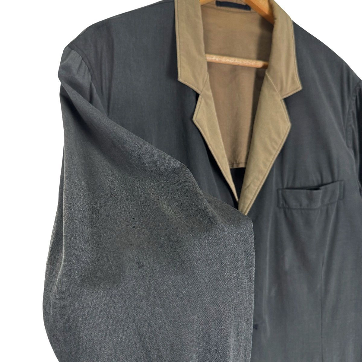 Yohji Yamamoto 🔥Y’S FOR MEN WOOL BLAZER COAT Size US L / EU 52-54 / 3 - 6 Thumbnail