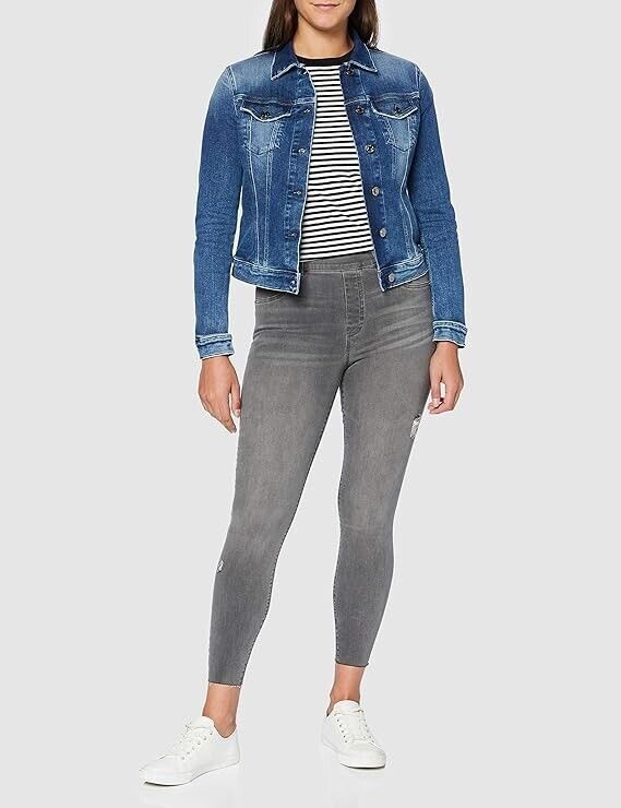 Spanx Spanx 20213R Distressed Skinny Jeans Vintage Grey ( XS ) Size 24" / US 00 / IT 34 - 1 Thumbnail
