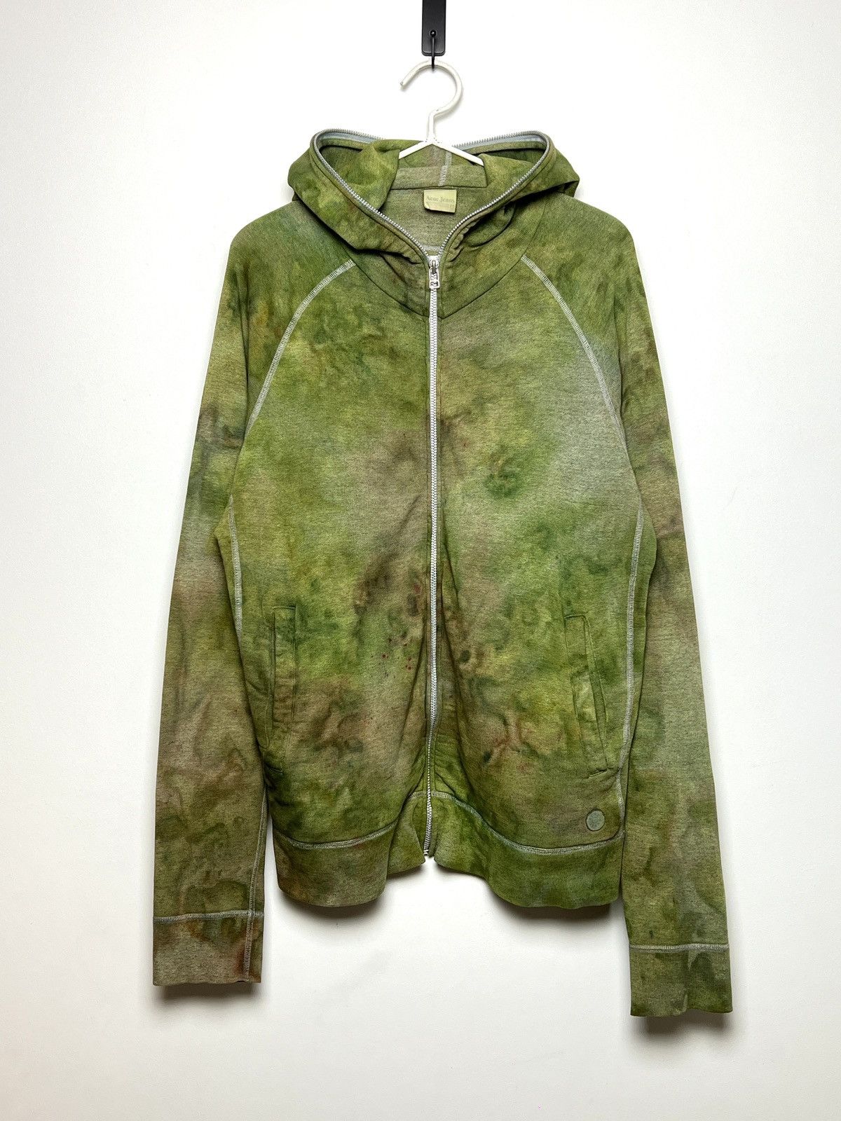 Acne Studios acne studios y2k swamp camo custom tie dye gimp hoodie Size US L / EU 52-54 / 3 - 13 Thumbnail