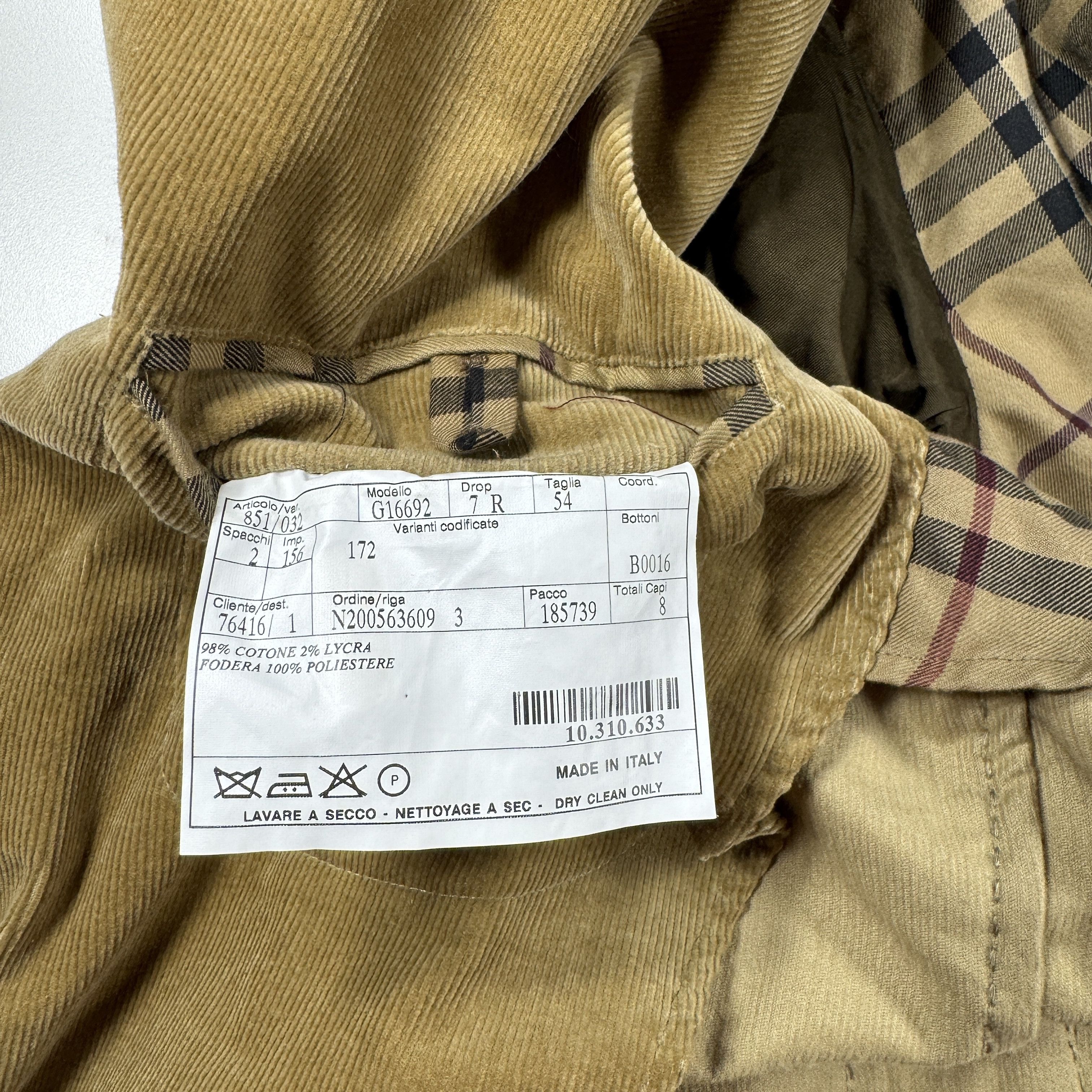 Burberry Burberry London Manchester Blazer Size 54R - 4 Thumbnail