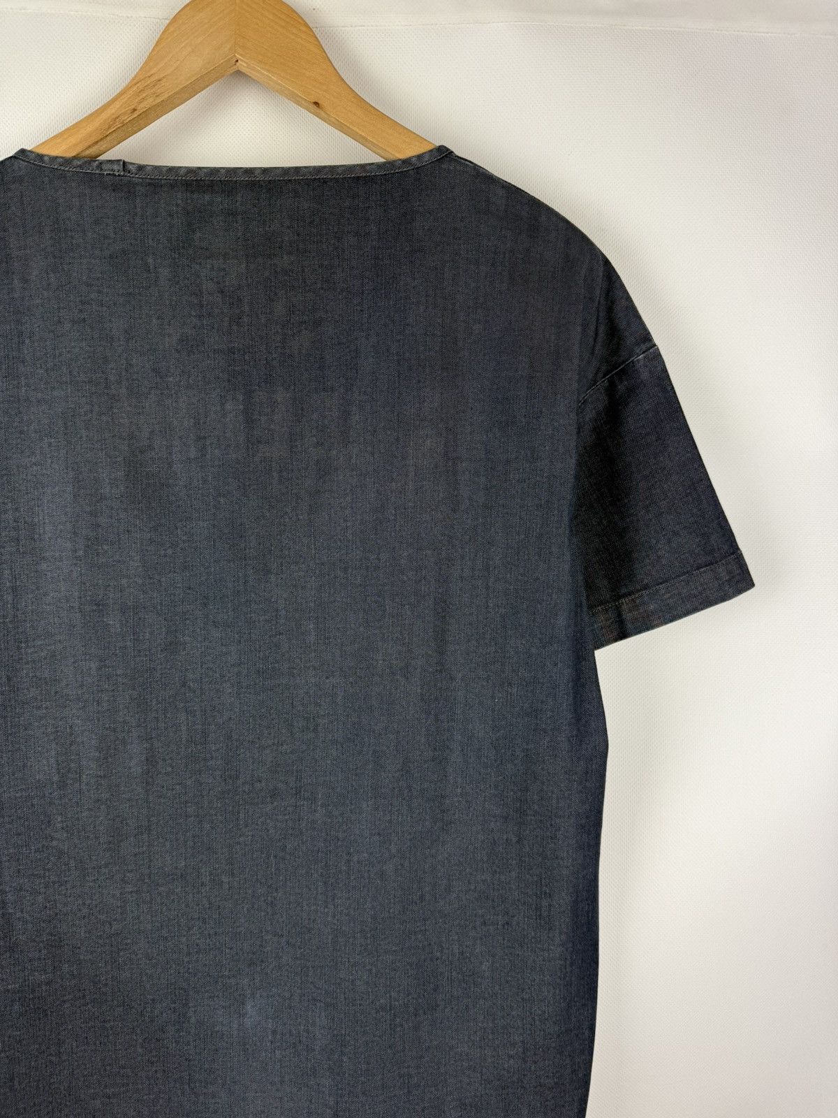 Japanese Brand × Takeo Kikuchi 525 Denim By Takeo Kikuchi Men’s Short Sleeve T Shirt Japan Size US M / EU 48-50 / 2 - 16 Thumbnail