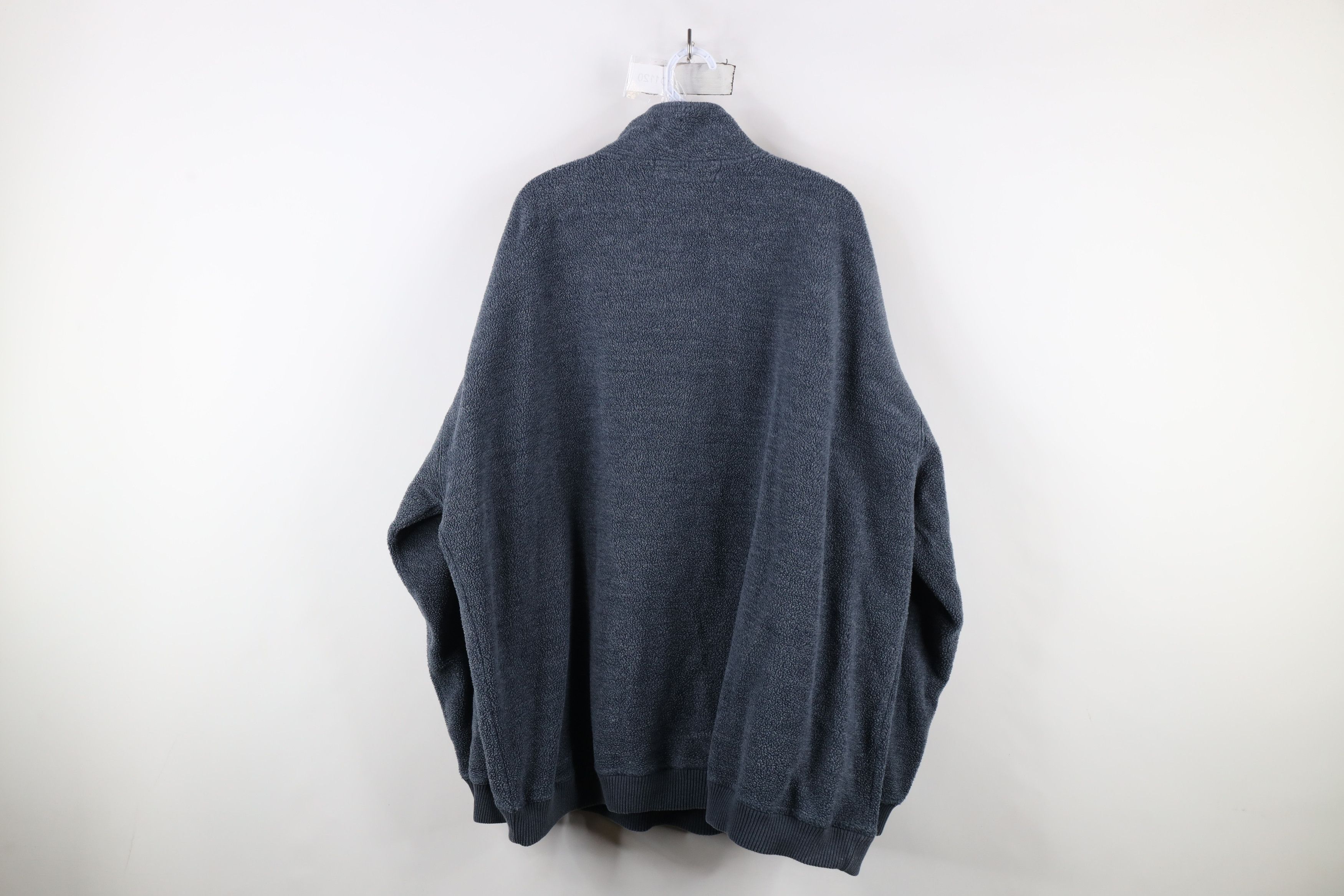 Big Dogs × Vintage Vintage 90s Big Dogs Spell Half Zip Fleece Pullover Sweater Size US XXL / EU 58 / 5 - 9 Thumbnail